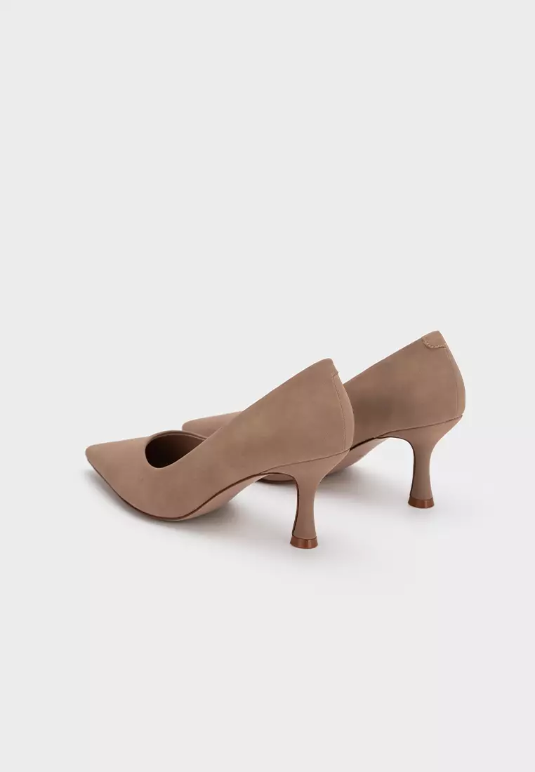 CLASSIC POINTED TOE MID HEEL PUMP