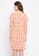 Clovia pink Clovia Print Me Pretty Short Night Dress in Salmon Pink - 100% Cotton 73A55AAC80D73AGS_5