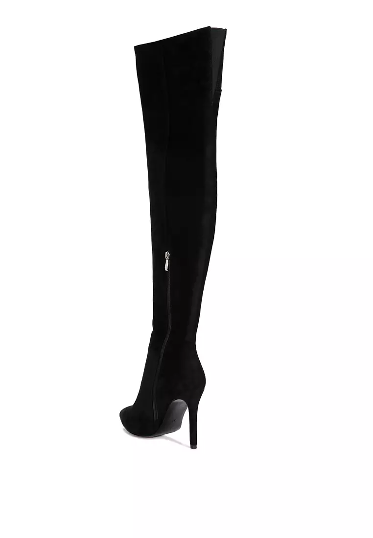 Affordable thigh high on sale boots