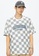 Twenty Eight Shoes Checkerboard Printed Short Sleeve T-shirts RA-J1602 1B91DAA5F15814GS_3