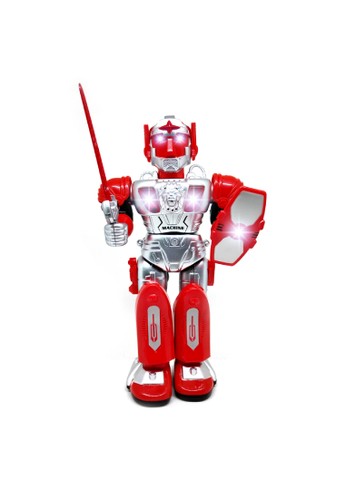 Jual Ocean Toy Mainan Robot Steel Warrior Super Hero Suara Dan Lampu Batere Operate 27160 Original Zalora Indonesia