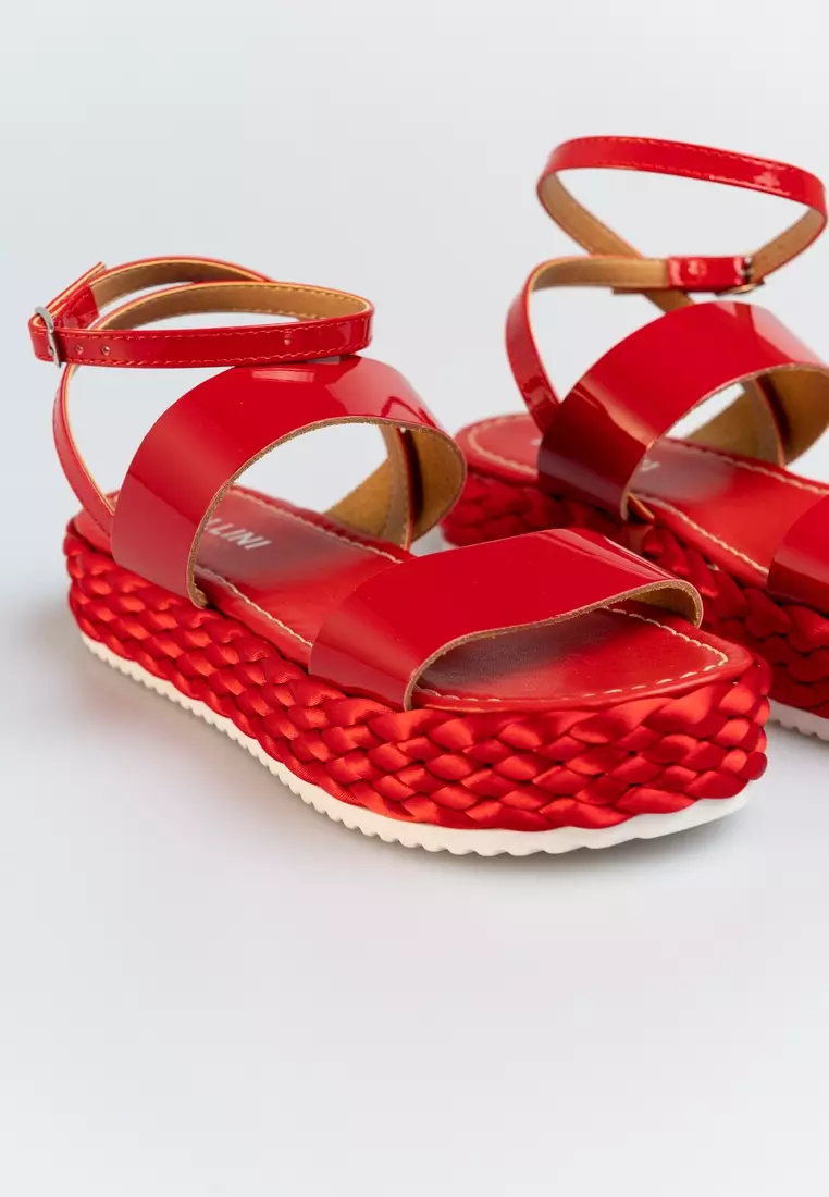 Buy Pollini Pollini Women s Red Sandals 2024 Online ZALORA Singapore