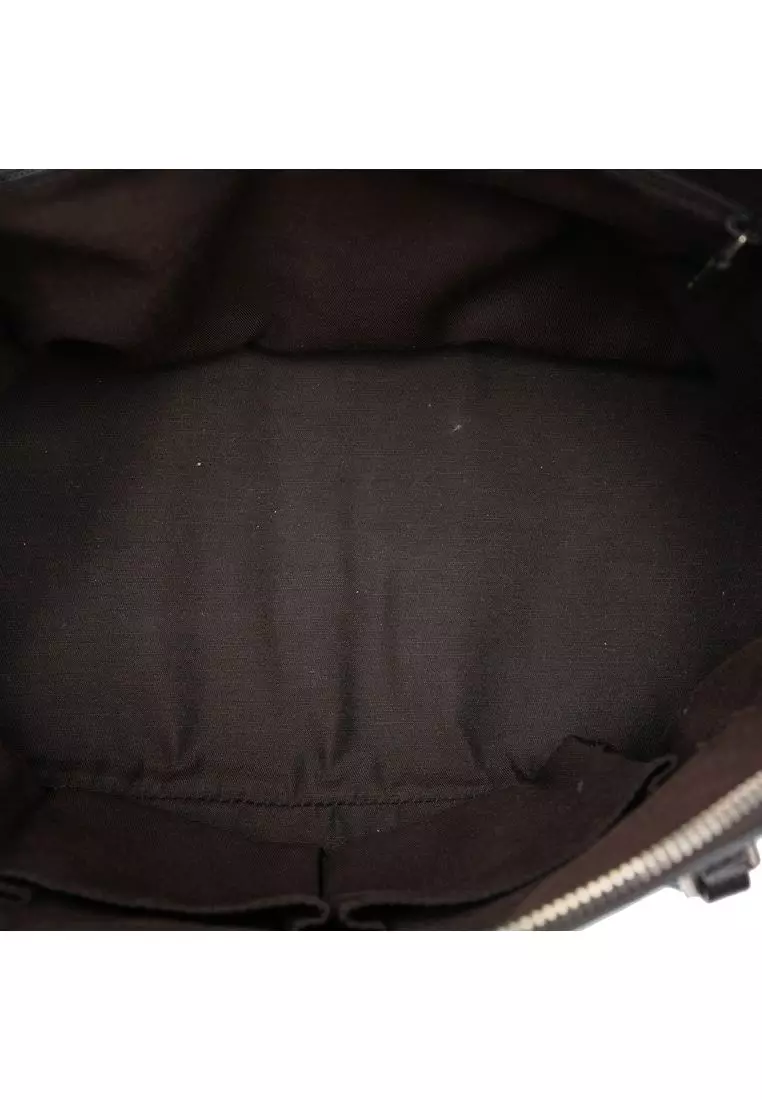 Pre-Loved Gucci Medium Gg Crystal Dome Satchel