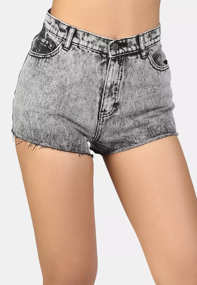 Women's Casual Low Waist Mini Denim Shorts, hot Women's Sexy Broken Jeans,  Black, One Size-Small Plus Short : : Clothing, Shoes & Accessories