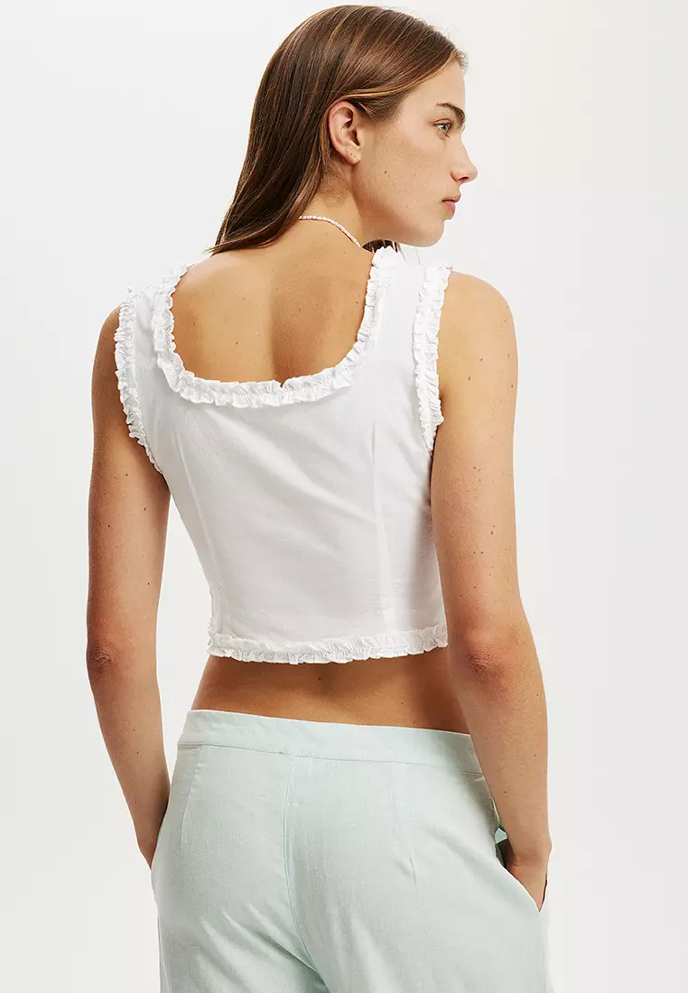 Emily Ruffle Top