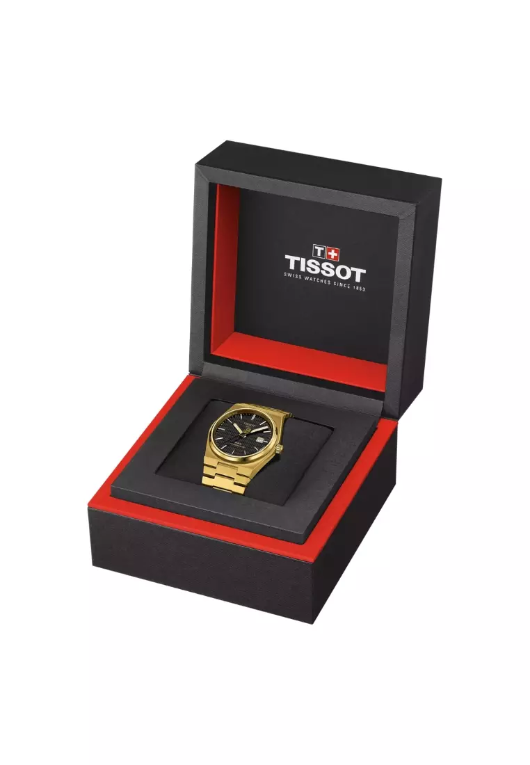 Tissot PRX Powermatic 80 40mm Damian Lillard Special Edition Gold PVD Stainless Steel Band Automatic T1374073305100
