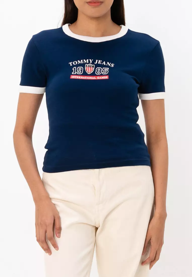 Tommy jeans ringer t shirt 2025