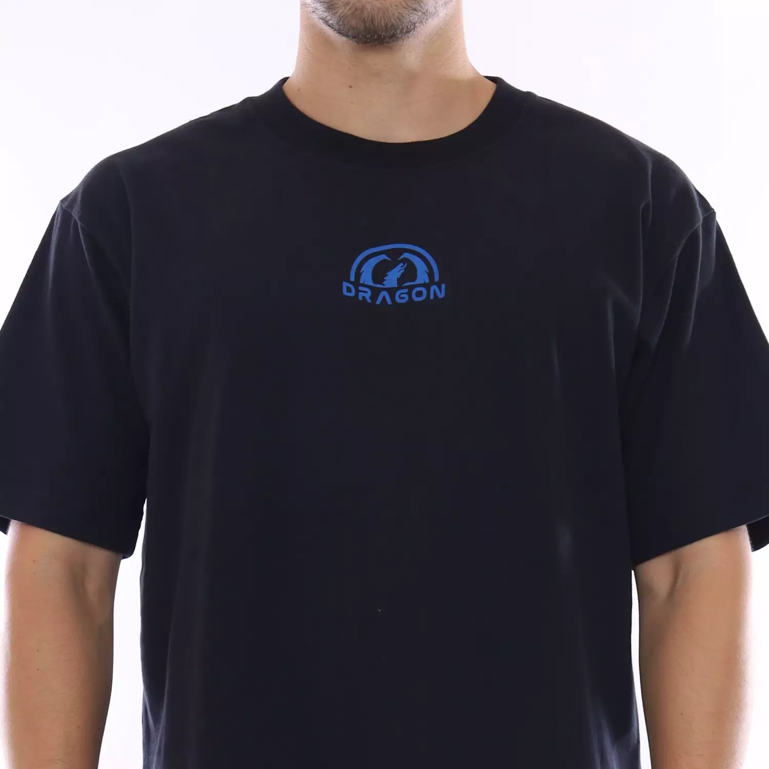 Dragon Kaos Lengan Pendek Pria Nasaparody Oversize Planet Surf