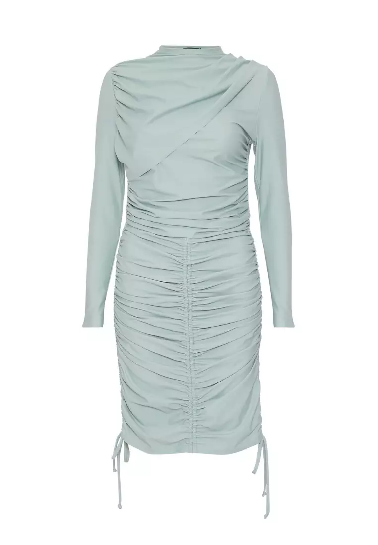 LANUUK Isla Modest Swim Dress – Aqua
