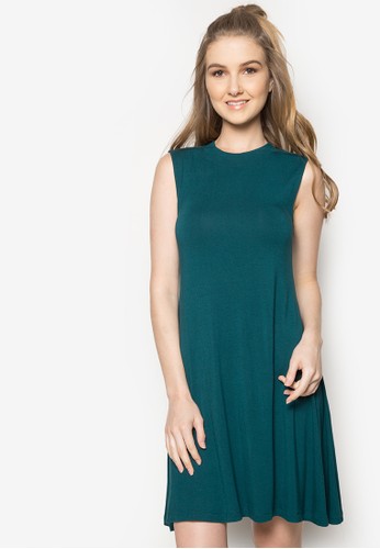 Sleeveless Dress (Dark Green)