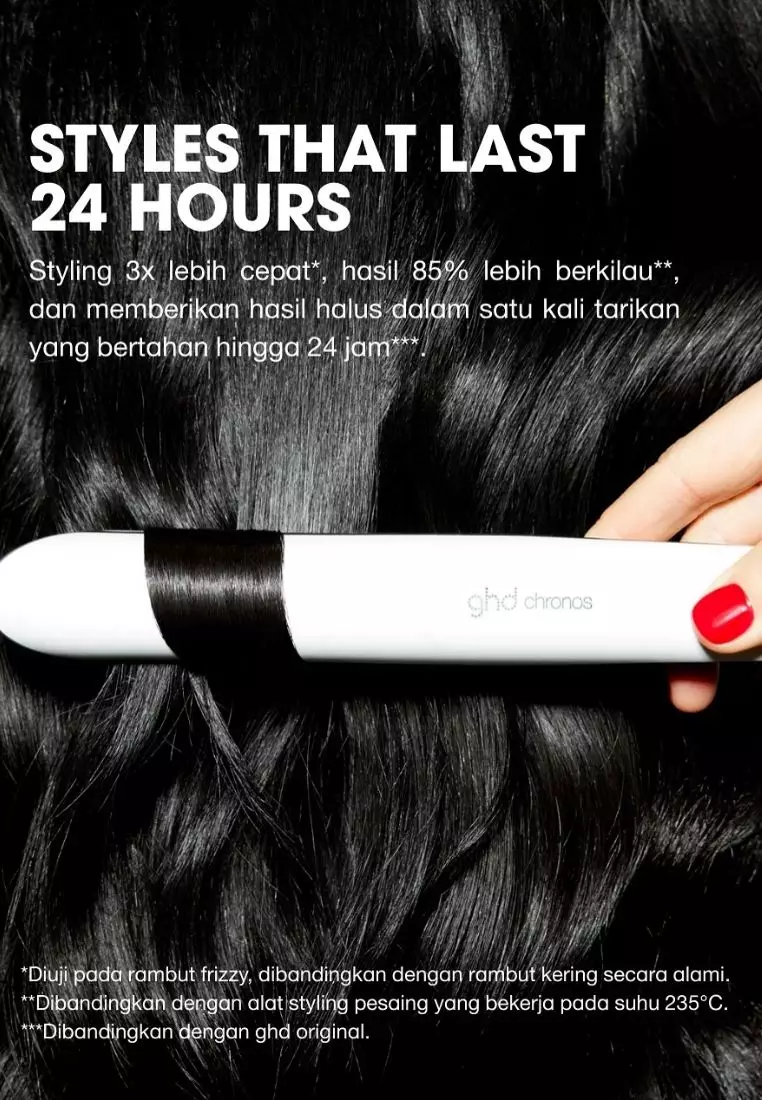 ghd Chronos HD Motion Styler Black - Catokan Pelurus Rambut