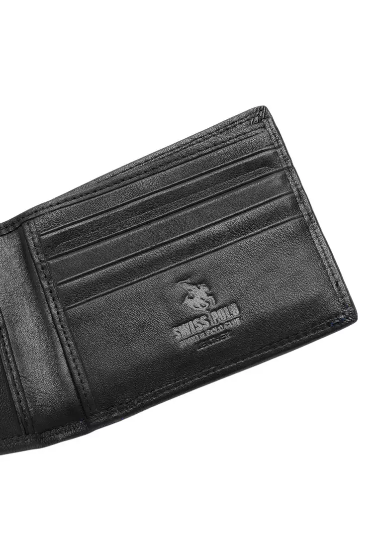 Men's RFID Blocking Bi Fold Wallet (Dompet Bi Fold Pria RFID Blocking) - Hitam