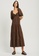St MRLO brown Darley Midi Dress 94CBEAA3B141A3GS_5