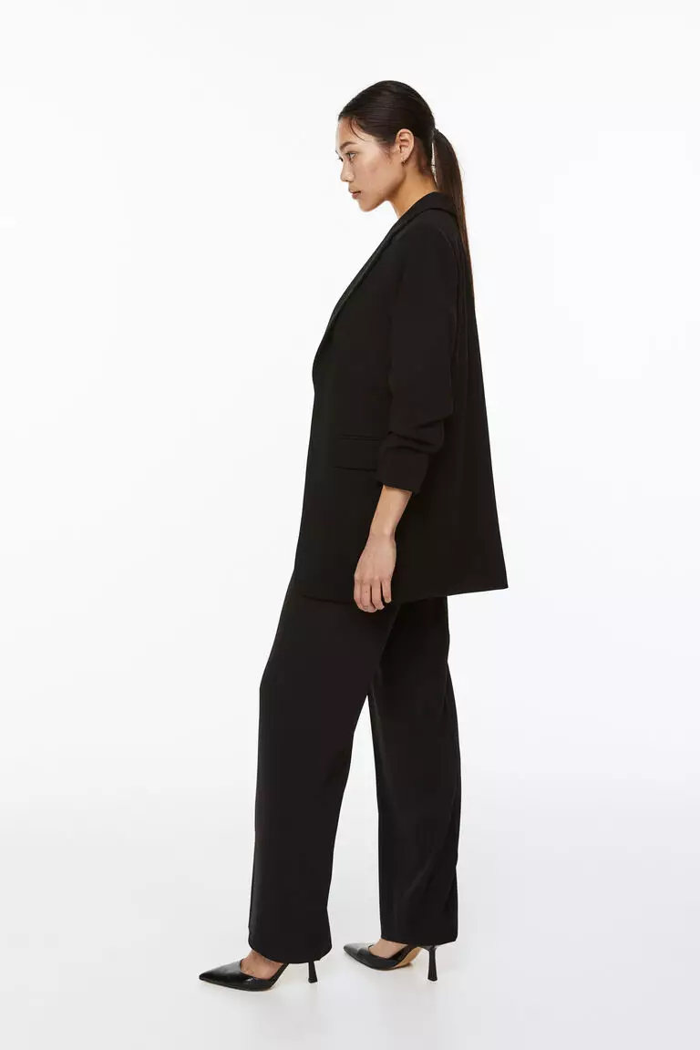 Aviva relaxed open blazer