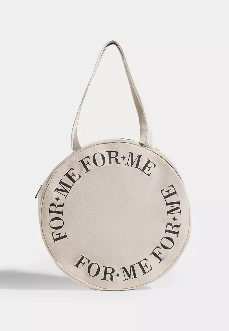 Round Canvas Bag