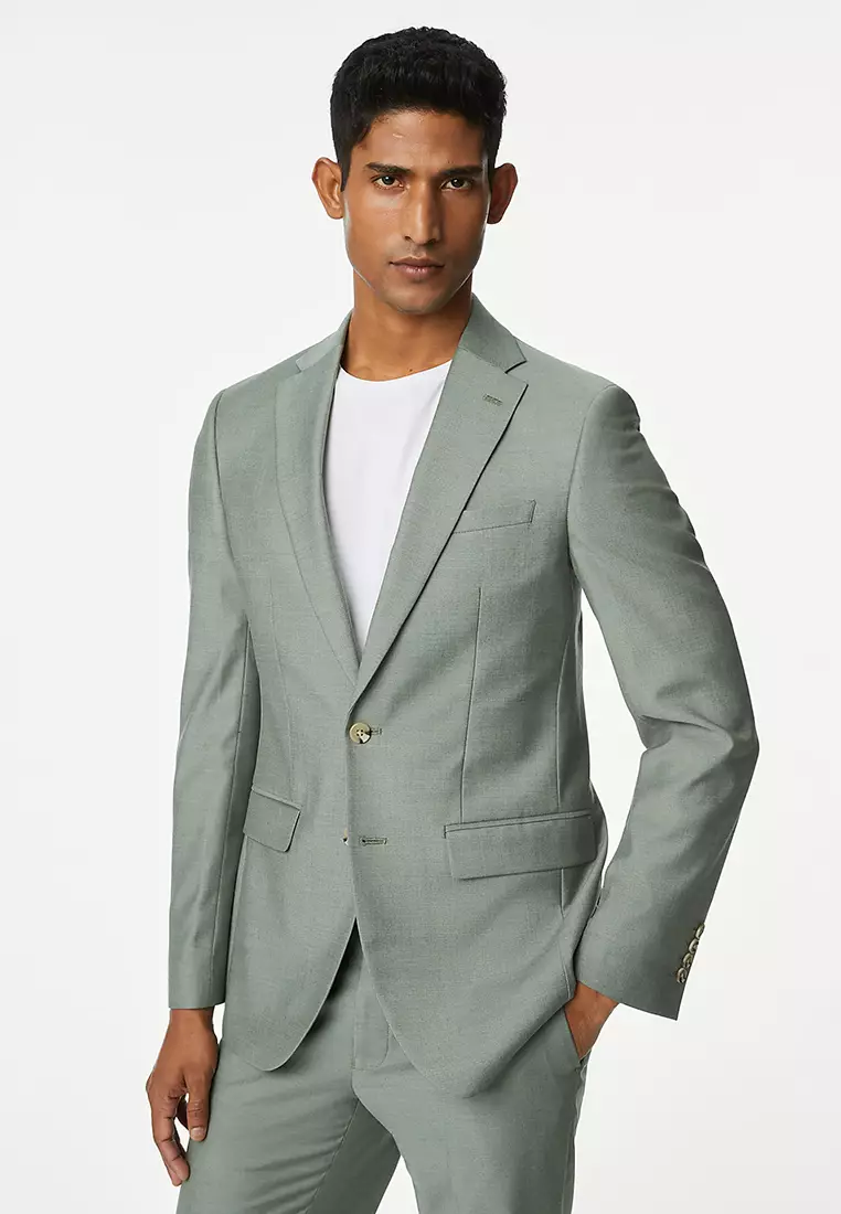 Slim Fit Stretch Suit Jacket