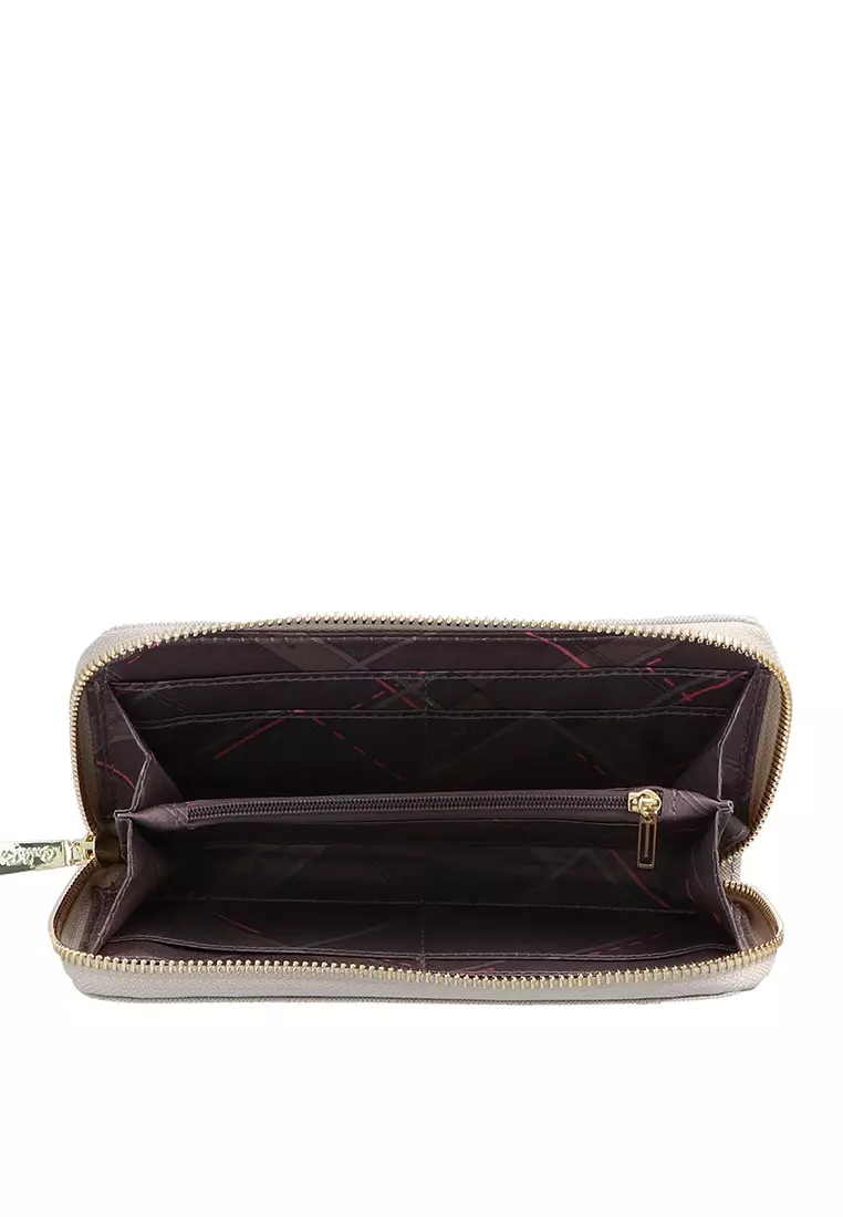 CR Duo Charm Tote Bag and Wallet - Taupe