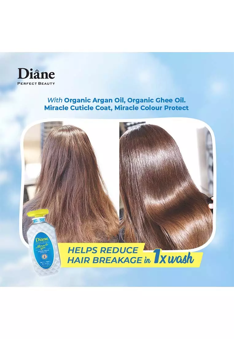 PAKET Diane Miracle You Shampoo + Treatment (Conditioner)