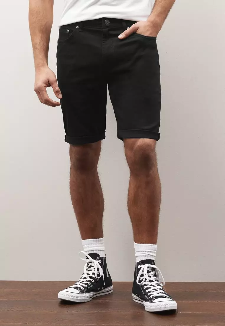 Next black clearance chino shorts