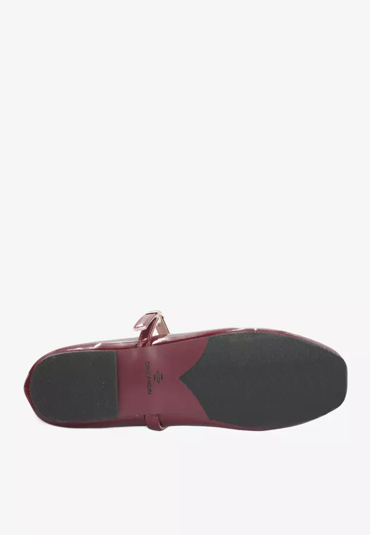 Dr. Cardin Women Luxe Mary Jane Flats L-RAU-9009