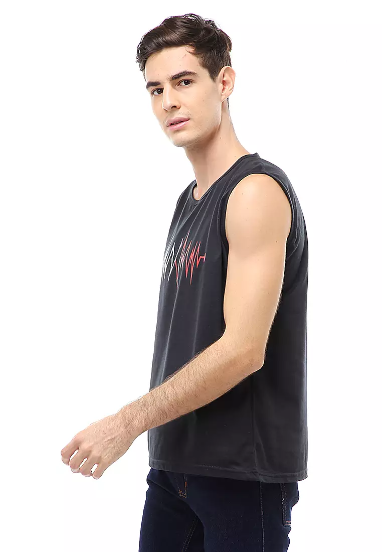 Agies Pakaian Dalam Pria Tank Top Singlet Rate Motive Material Cotton ORIGINAL - Red