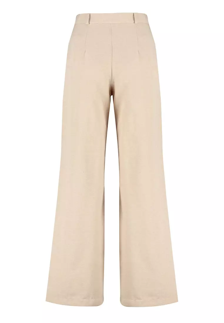 Trendyol High Waist Woven Trousers 2024 | Buy Trendyol Online | ZALORA ...
