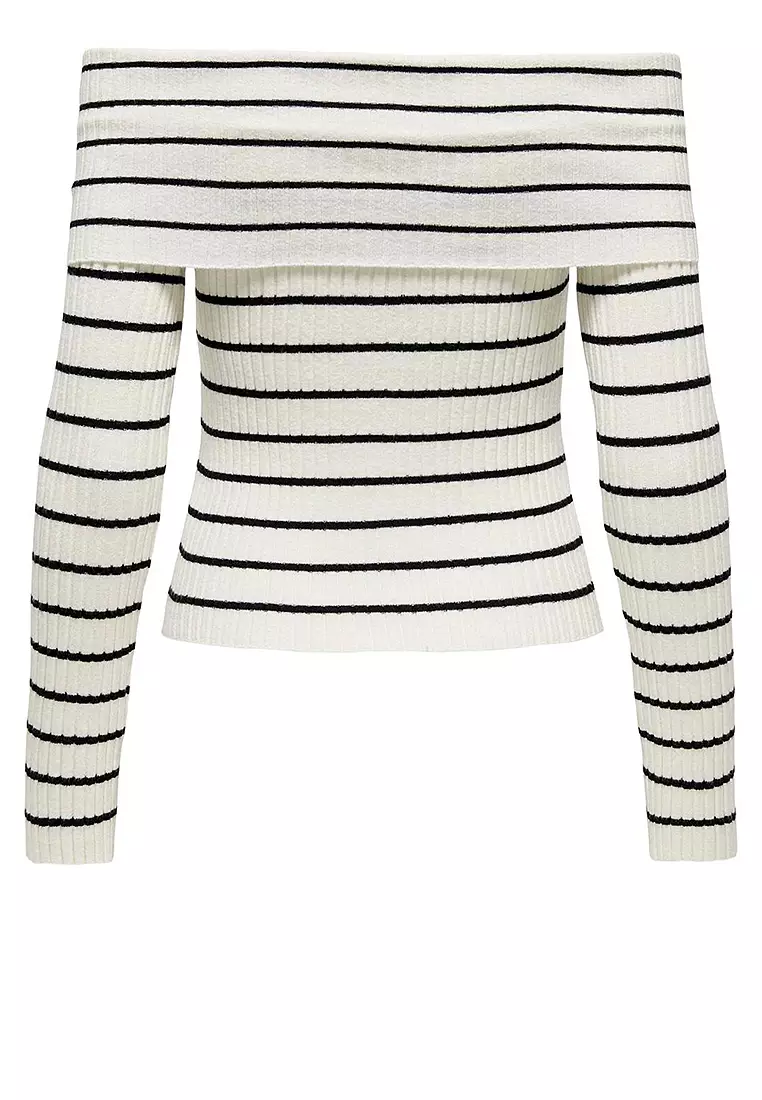 Liva Life L/S Off Shoulder Pullover