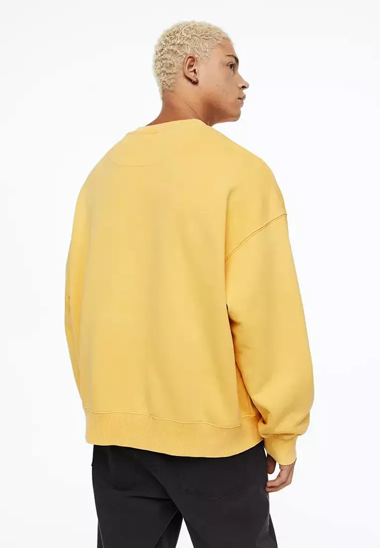 Oversized Fit Cotton sweatshirt