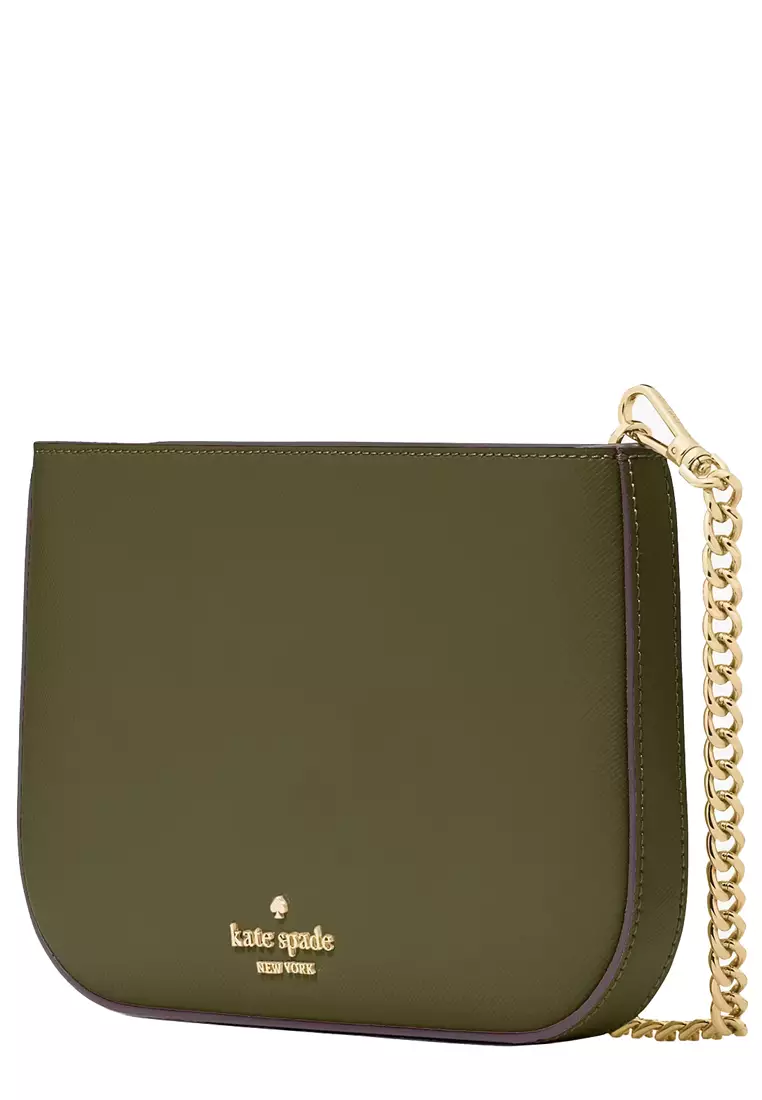 Madison Lilly Pochette Bag in Seaweed KF396