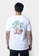 Penshoppe white Penshoppe with BT21 Relaxed Fit Graphic T-Shirt for Men B535FAA374A355GS_3