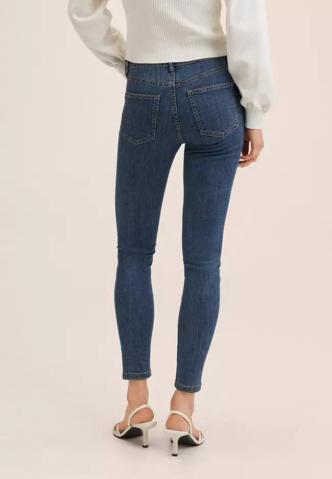 Elsa Medium-Waist Skinny Jeans