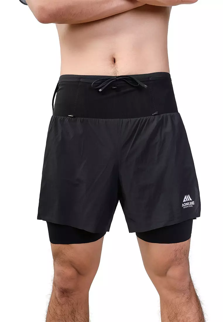 FM5257 男裝越野跑短褲