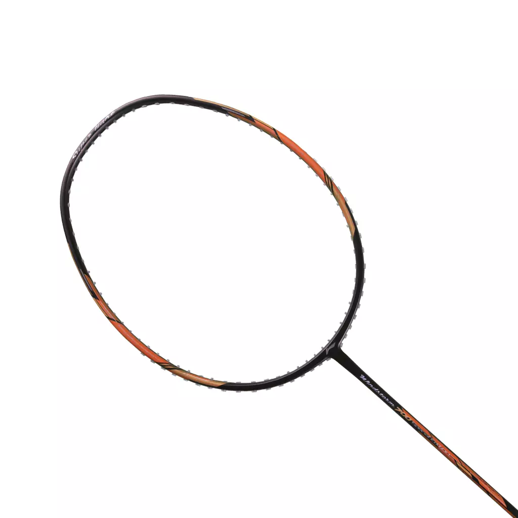 Li-Ning Badminton Racket Windstorm 700 Special Edition Black/Orange - AYPR044-4 Free Cover