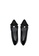 SEMBONIA black Women Jacquard + Synthetic Leather Court Shoe EB090SHDFA1152GS_3