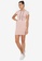 ZALORA ACTIVE pink Ribbed Sleeveless Hoodie Dress 947E4AA55561C0GS_4