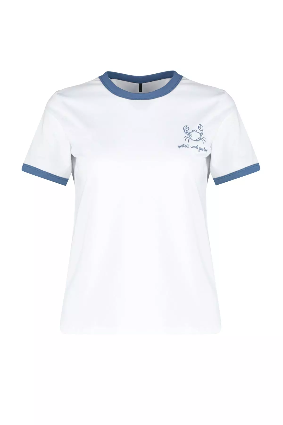Cotton Embroidery T-Shirt
