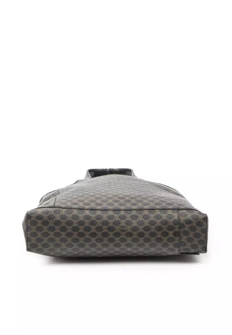 CELINE Pre-Loved Vintage Logo Zip Handbag 2026 | Buy CELINE Online