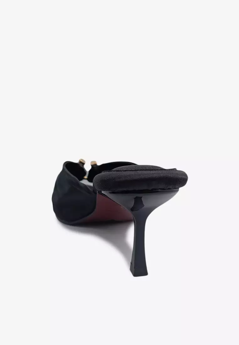 Dr Cardin Women Sera 3-inch Heels | Satin L-RNK-9363