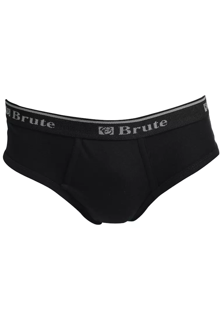 Buy BRUTE Ribbed Cotton Hipster Briefs - Set of 3 2024 Online