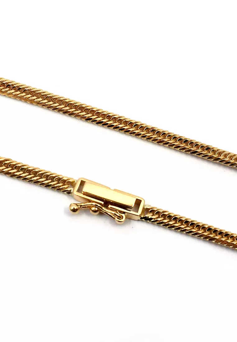 18K Italian Made Yellow Gold Bracelet