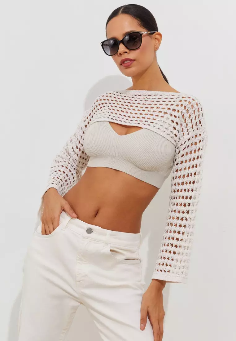 Openwork Bolero