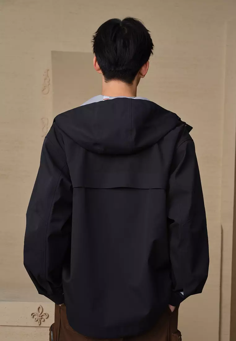 MEN'S PALLADIUM LOGO HOODED JACKET