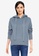 Noisy May blue Knitted Hoodie 32C9EAAC7F443DGS_1