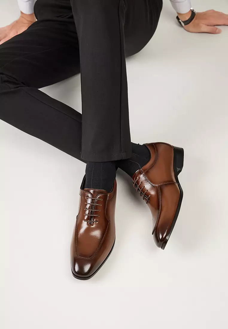 Leather Oxford Shoes KB24315-2