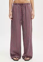 Ally Stripe Wineberry/Multi