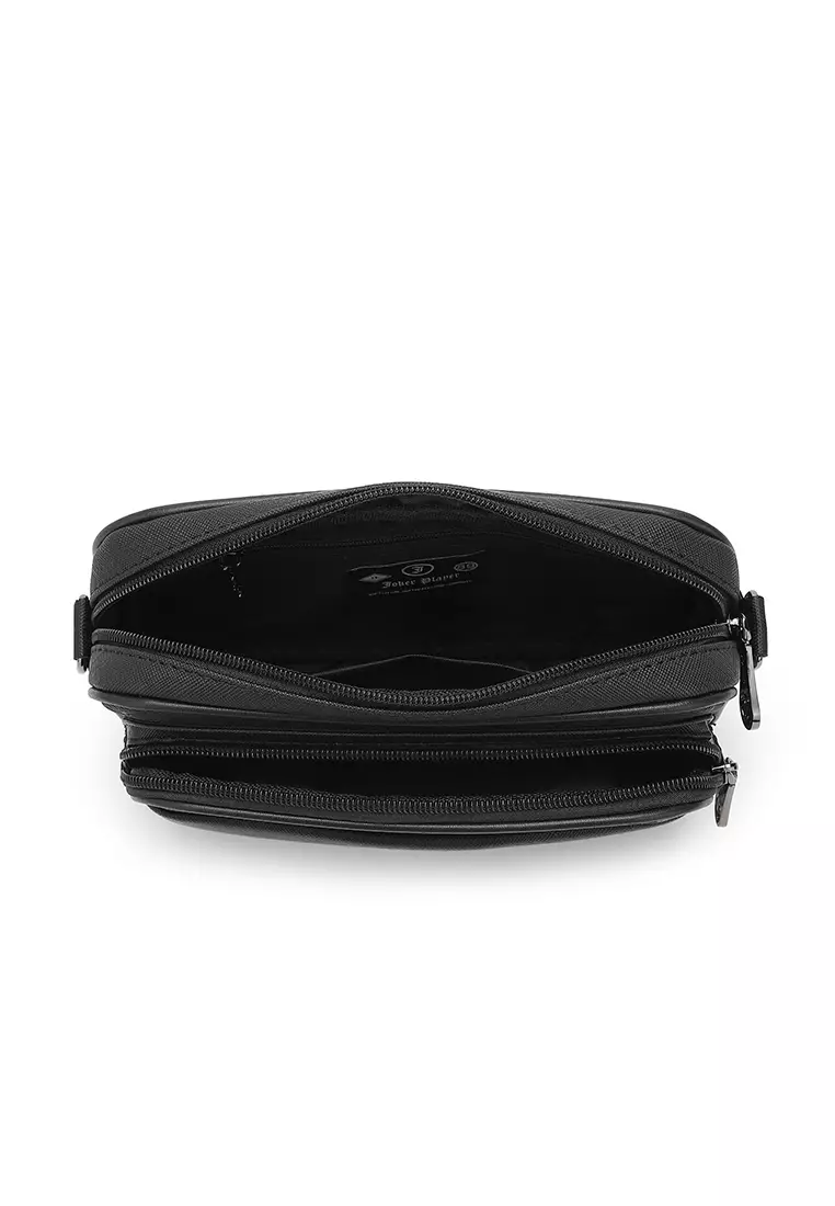 Men's Sling Bag / Crossbody Bag - Black