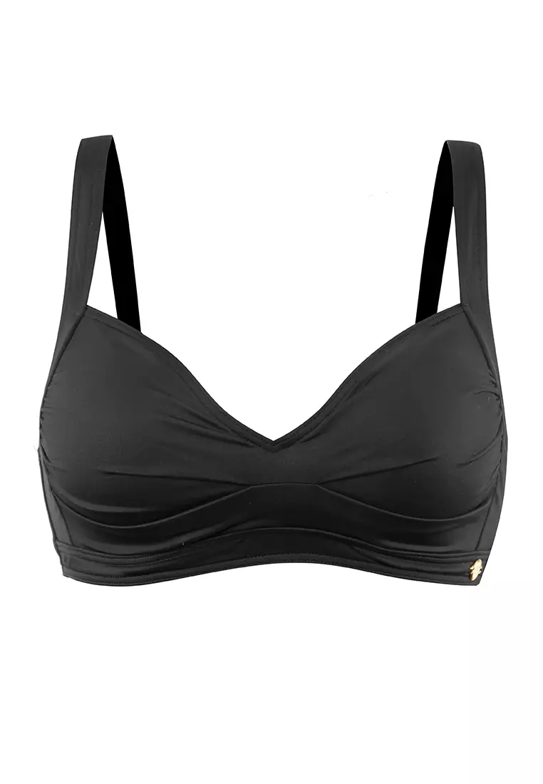 Buy Sunseeker Solids D Cup Ruched Bikini Top 2023 Online