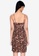 ZALORA BASICS multi Straight Neck Cami Dress with Slit 848E9AA5543888GS_2