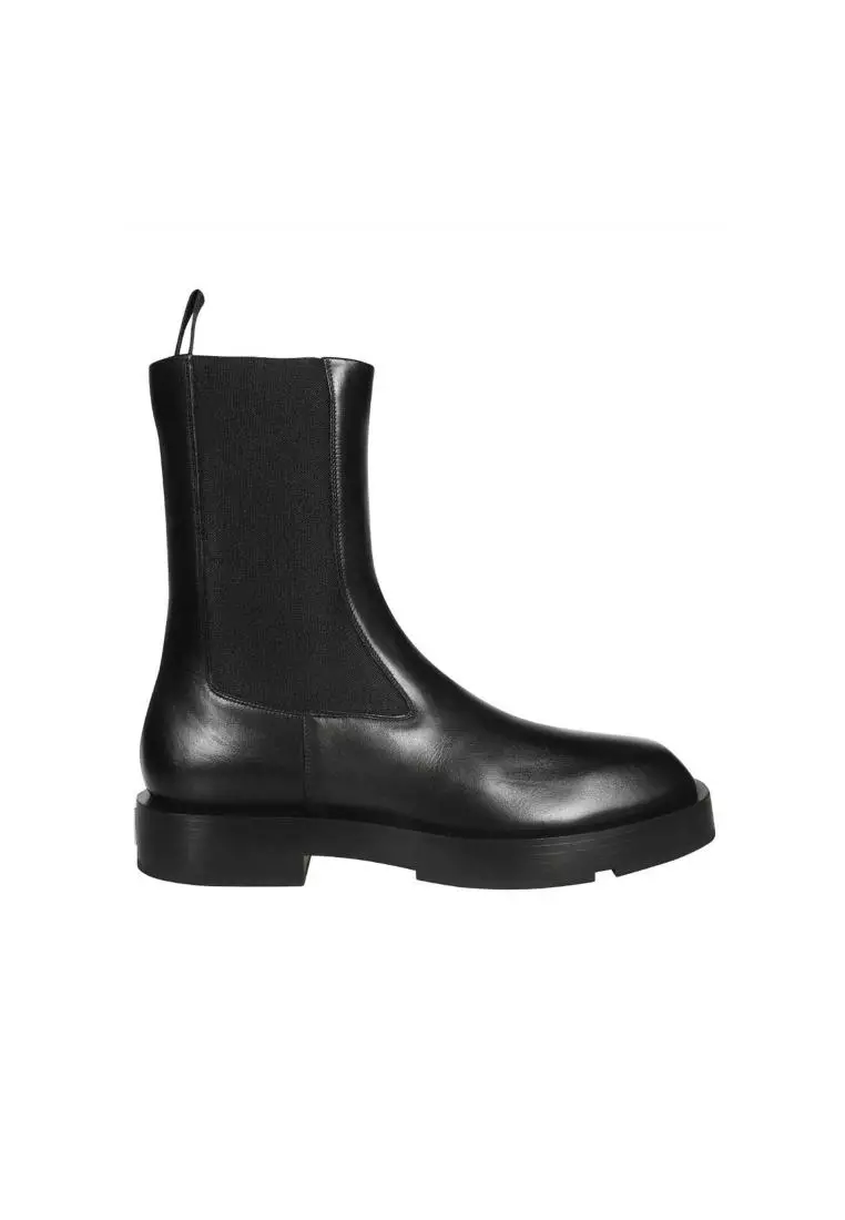 Givenchy black and 2025 white boots