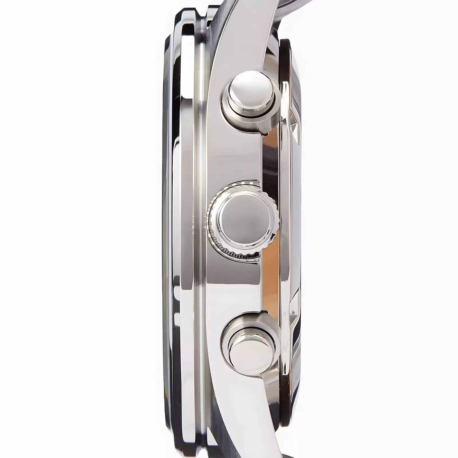 Seiko Chronograph - Jam Tangan Analog Pria - Green Dial Brown Leather Strap - SSB385P1